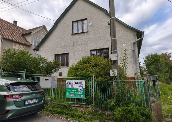 PREDANÉ BV REAL rodinný dom Diviaky nad Nitricou BV4003
