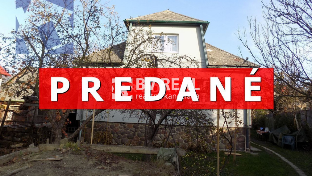PREDANÉ EXKLUZÍVNE BV REAL 4 izbový rodinný dom 1100 m2 Chrenovec - Brusno 18066