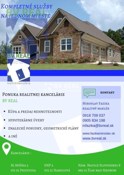 BV REAL Kúpa garáž lokalita Prievidza 70072