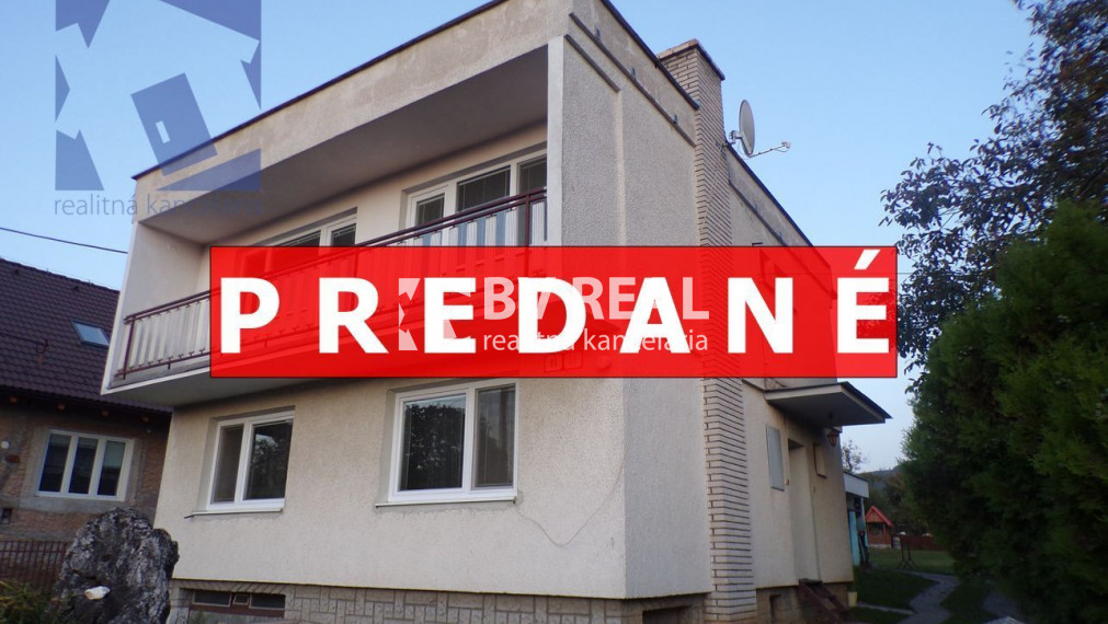 PREDANÉ BV REAL Na predaj 4 izbový rodinný dom 734 m2 Kamenec pod Vtáčnikom okres Prievidza 70131