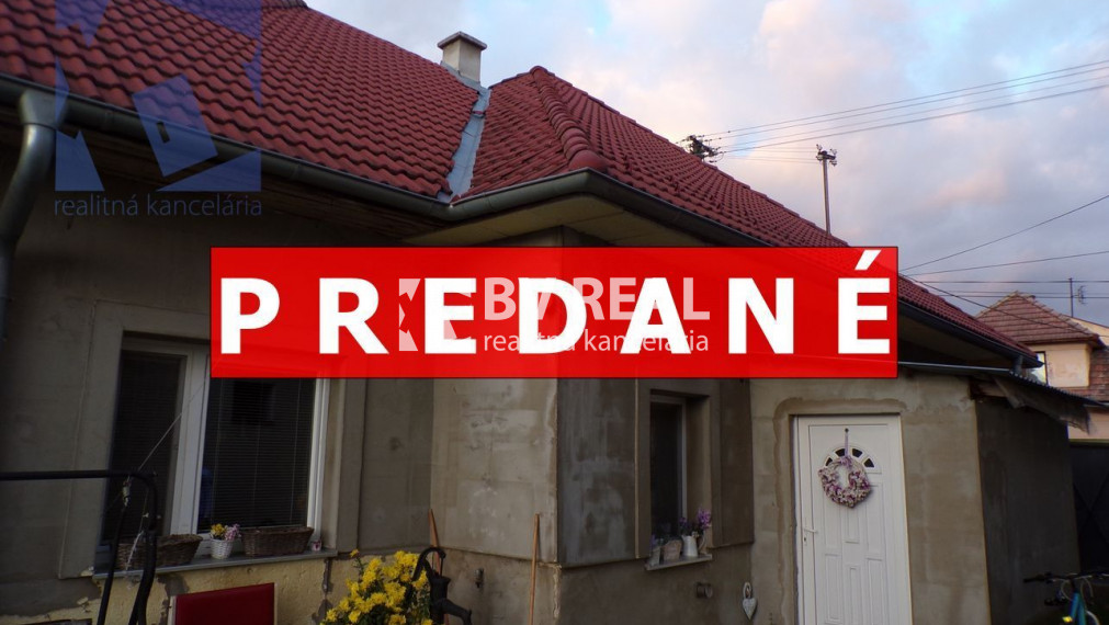 PREDANÉ BV REAL Na predaj rodinný dom 334 m2 Nitrianske Pravno 70162