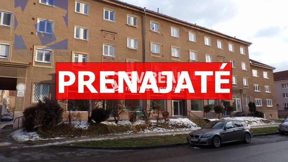 PRENAJATÉ BV REAL Na prenájom komerčný priestor 33 m2 Prievidza FM1013