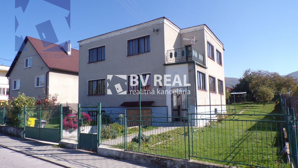 PREDANÉ BV REAL rodinný dom Lehota pod Vtáčnikom 675 m2 FM1200