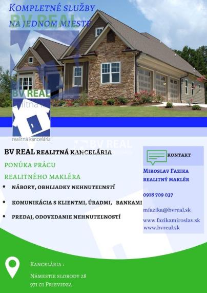BV REAL Kúpa rodinný dom okres Prievidza FM1283