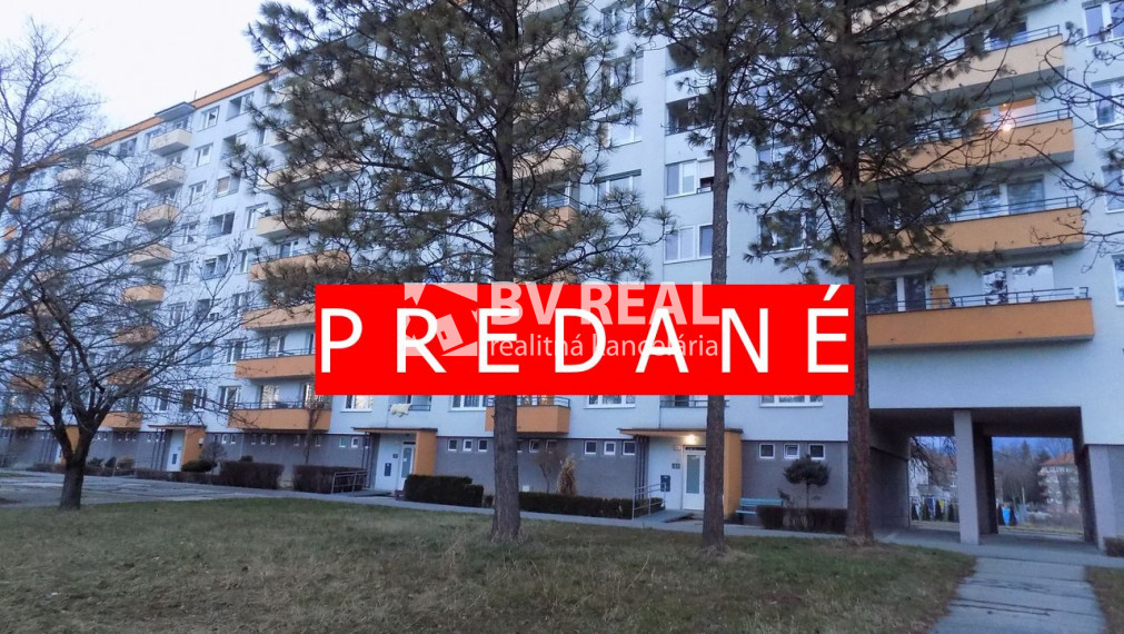 PREDANÉ BV REAL 1 izbový byt 44m2 Prievidza KU1013