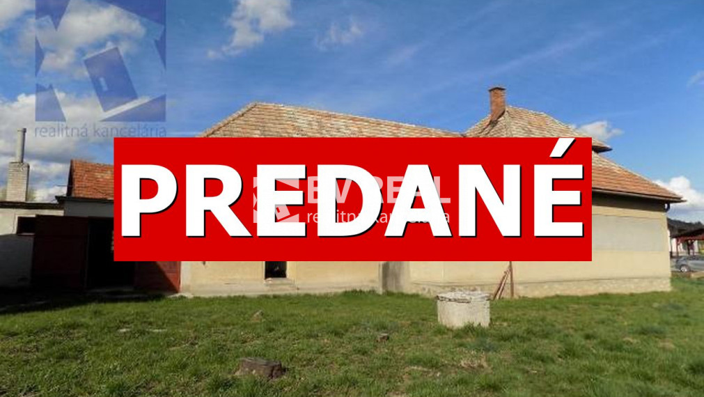 BV REAL PREDANÉ  5 izbový rodinný dom Diviacka Nová Ves  876 m2 okres Prievidza A1017