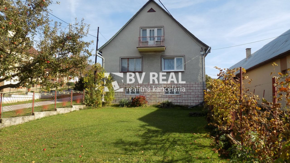 BV REAL predaj 4 izbový rodinný dom 612 m2 Liešťany Dobročná