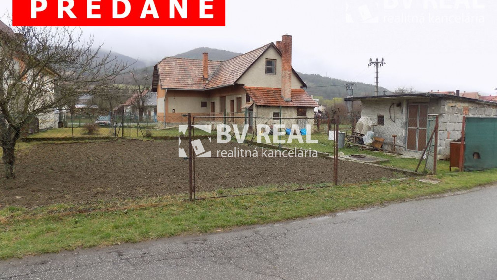 PREDANÉ BV REAL 3 izbový dom Ješkova Ves okres Prievidza BV3014