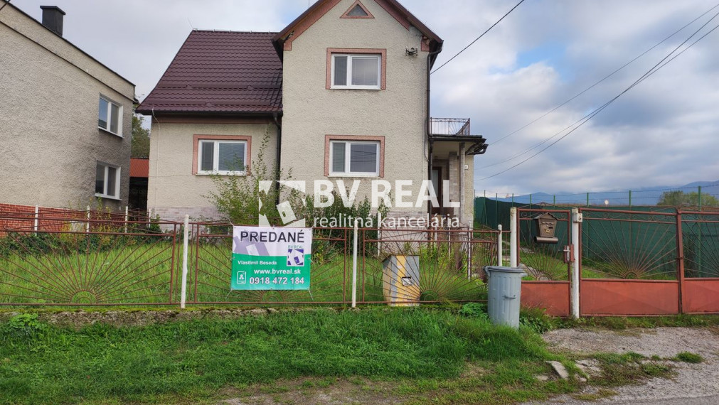 PREDANÉ BV REAL 5 izbový rodinný dom Rudnianska Lehota BV4006