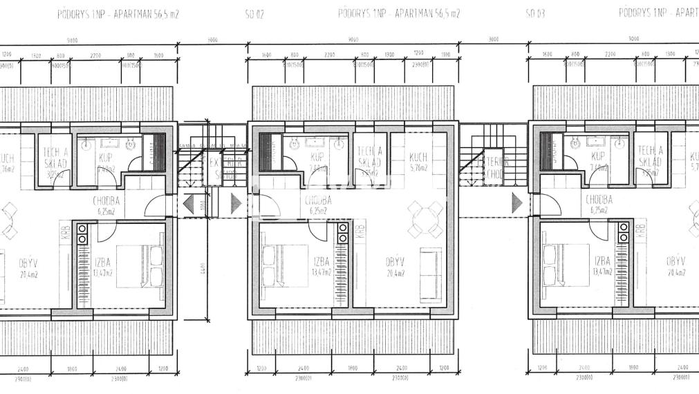 BV REAL Na predaj apartmány okres Banská Štiavnica FM2043