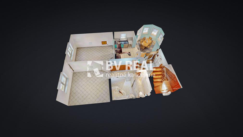 BV REAL na predaj rodinný dom Diviaky nad Nitricou okres Prievidza BV5013