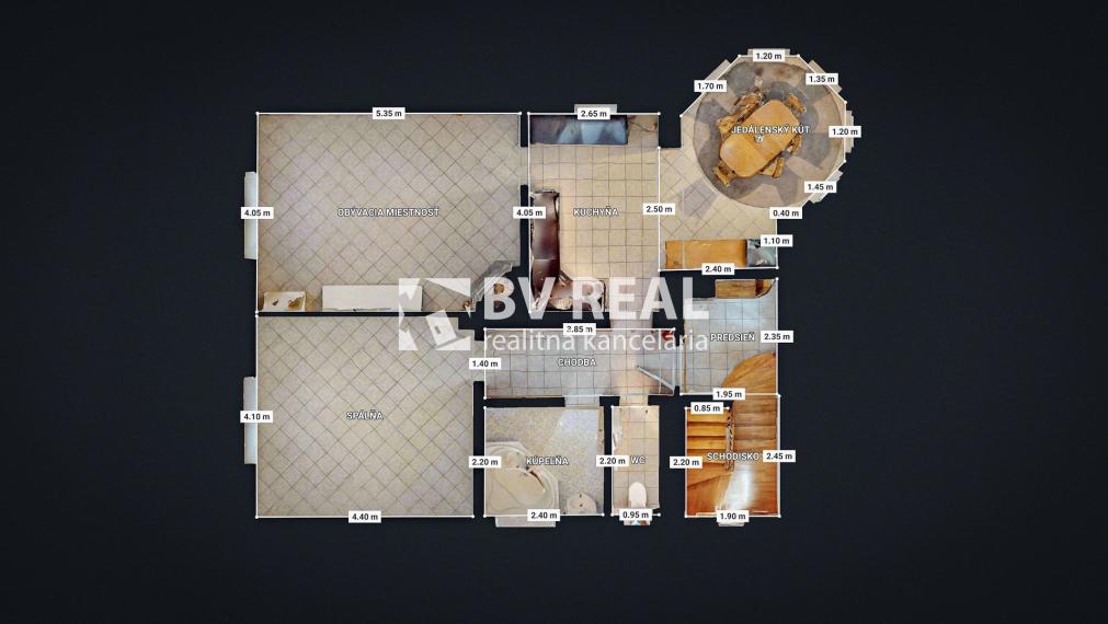 BV REAL na predaj rodinný dom Diviaky nad Nitricou okres Prievidza BV5013