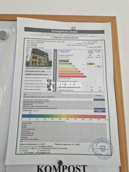 BV REAL Na predaj 2 izbový byt v novostavbe Prievidza FM2335