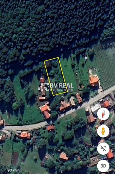 BV REAL Na predaj pozemok obec Sklené FM2164