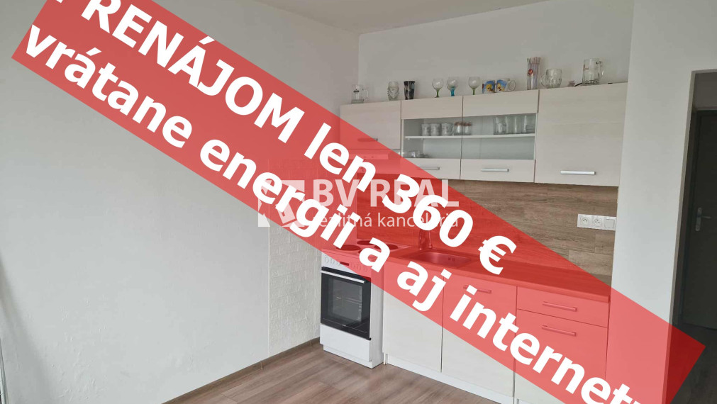 BV REAL Na prenájom 1 izbový byt Prievidza FM2342