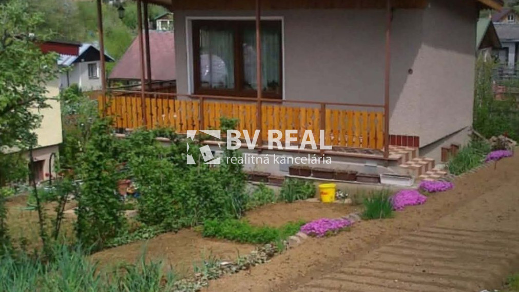 BV REAL murovaná chata so záhradou Prievidza FM2434