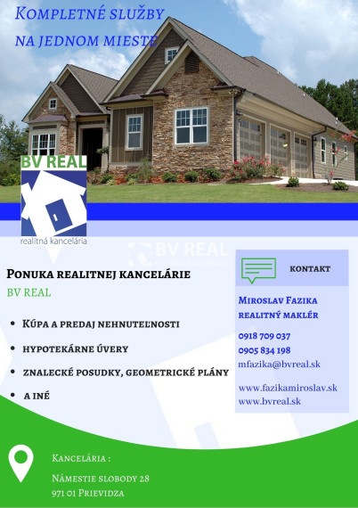 BV REAL Na predaj chata so záhradou Dolné Vestenice FM2490