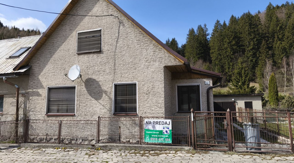 BV REAL na predaj 5 izbový rodinný dom Horný Turček BV5005