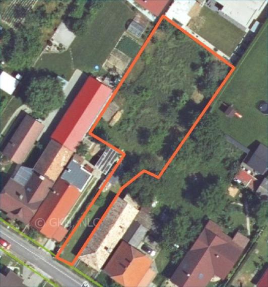 BV REAL Na predaj pozemok na výstavbu RD Bystričany FM2398