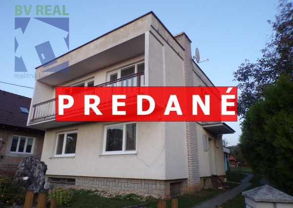 PREDANÉ BV REAL Na predaj 4 izbový rodinný dom 734 m2 Kamenec pod Vtáčnikom okres Prievidza 70131