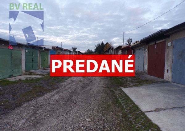 PREDANÉ BV REAL Na predaj garáž 20 m2 Prievidza 70145