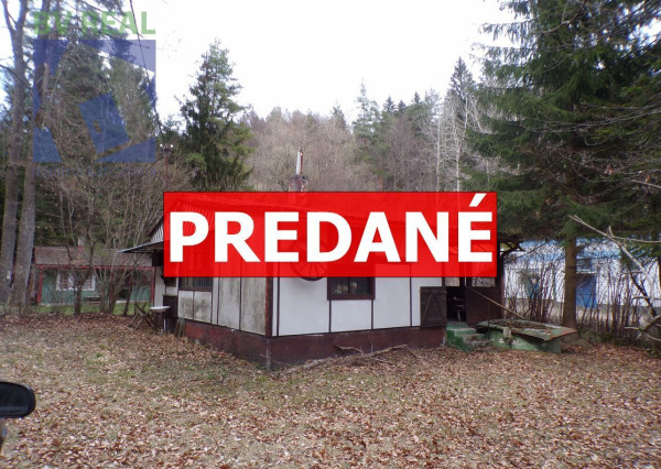 PREDANÉ BV REAL rekreačná chata 58 m2 Ráztočno časť Remata okres Prievidza FM1071