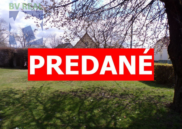 PREDANÉ BV REAL pozemok 400 m2 na stavbu rodinného domu Prievidza FM1078