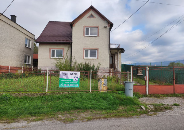 PREDANÉ BV REAL 5 izbový rodinný dom Rudnianska Lehota BV4006