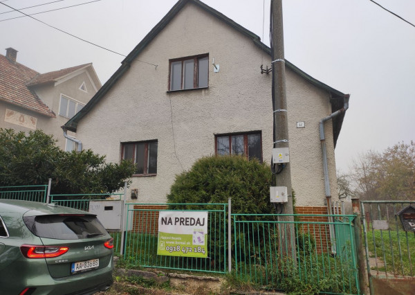 BV REAL na predaj rodinný dom Diviaky nad Nitricou BV4003