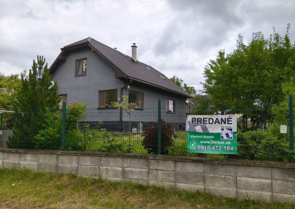 PREDANÉ BV REAL rodinný dom Trebostovo Martin BV4010